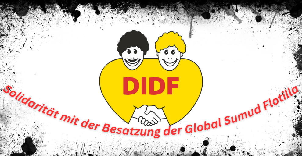 Solidarität mit der Besatzung der Global Sumud Flotilla
